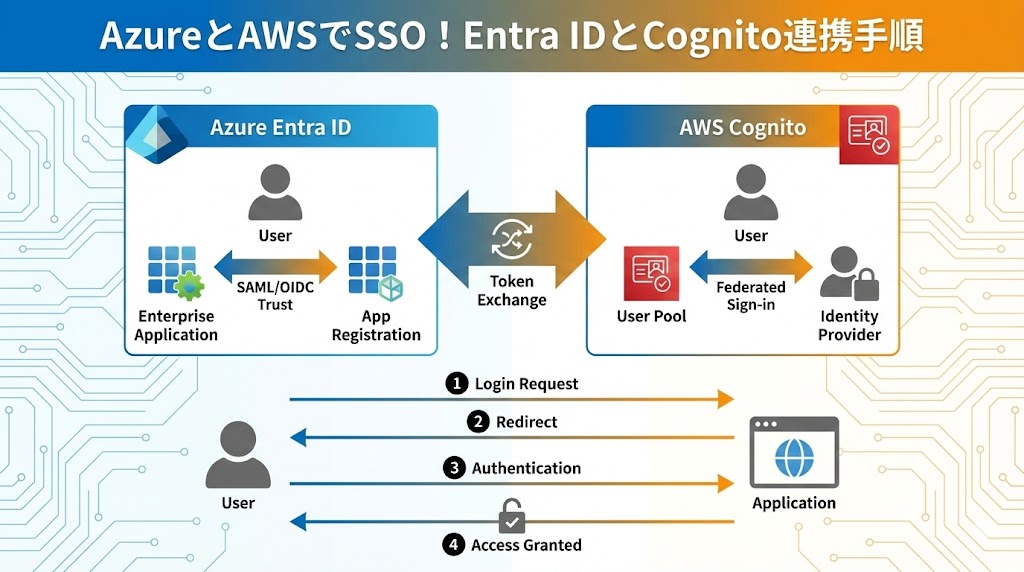 Entra IDとCognito連携手順