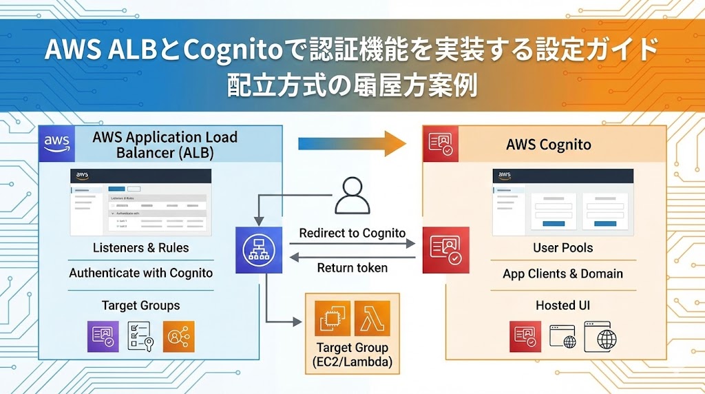 AWS ALBとCognitoで認証機能を実装する設定ガイド